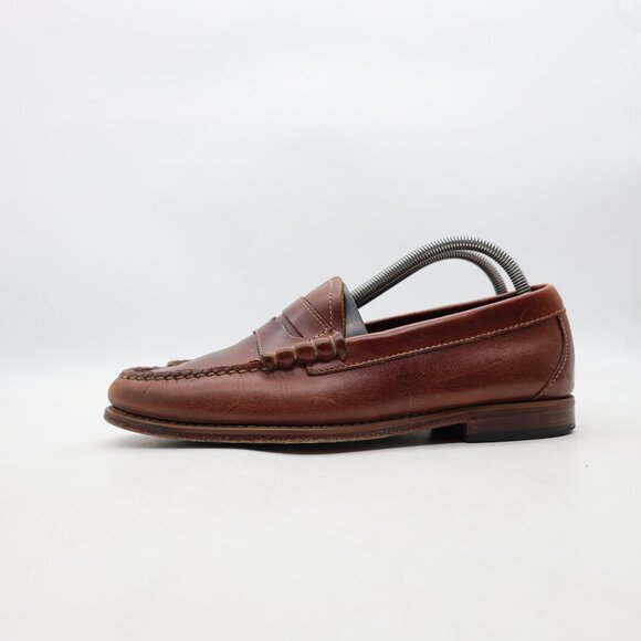 Weejuns GH Bass Men\'s Size 8 E Brown Leather Penny Loafers Dress Shoes main image 10